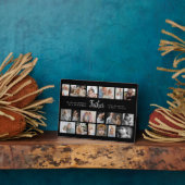 Father Memorial 18 Photo Collage フォトプラーク (側面)