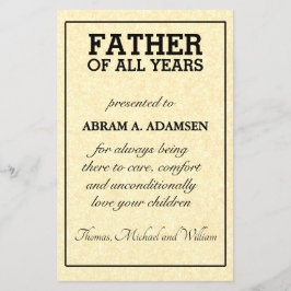 Father Of All Years賞