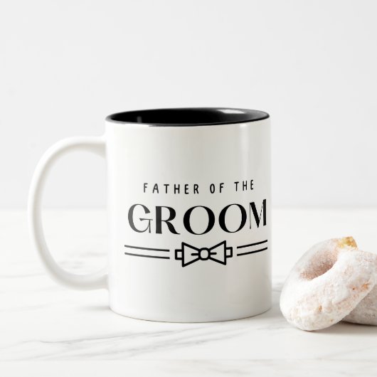 Father of Groom ツートーンマグカップ (ドーナツ)