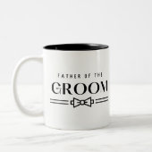 Father of Groom ツートーンマグカップ (左)