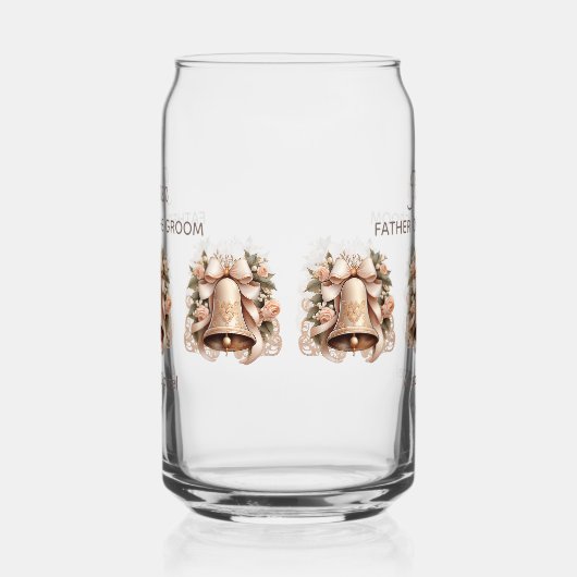 Father of Groom Soda Glass ガラス缶 (右)