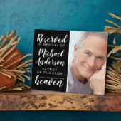 Father of the Bride予約天国写真 フォトプラーク (側面)