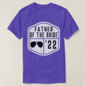 Father of the Bride Est 2022 Bachelor Wedding Dad  Tシャツ (デザイン正面)