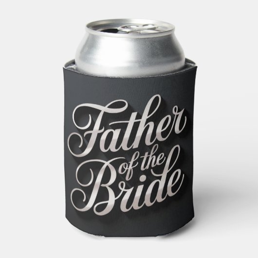 Father Of The Bride Script Can Cooler 缶クーラー (缶正面)