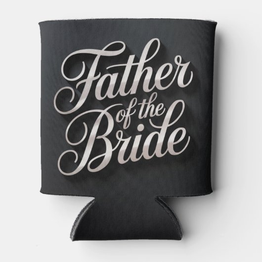 Father Of The Bride Script Can Cooler 缶クーラー (正面)