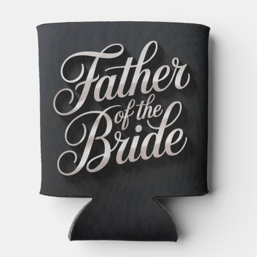 Father Of The Bride Script Can Cooler 缶クーラー (裏面)