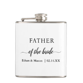 Father Photo Collage Custom Giant フラスク