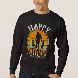 Father s Day 2023 Retro Vintage Sunset Men Dad Gra スウェットシャツ