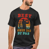 Father s Day Best Bonus Dad By Par Golfer Daddy  G Tシャツ (正面)