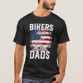 Father s Day Biker Custom Chopper Motorcycle Tシャツ (正面)