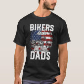 Father s Day Biker Custom Chopper Tシャツ (正面)
