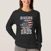 Father s Day Biker Modern Touring Road Motorcycle Tシャツ (正面)
