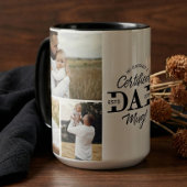 Father’s Day Certified Dad Mug Dad Photo Collage マグカップ