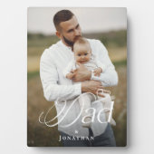 Father’s Day Dad & Baby Personalized Photo Gift フォトプラーク (正面)