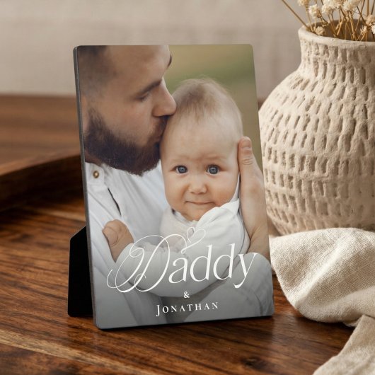 Father’s Day Daddy & Baby Personalized Photo Gift フォトプラーク