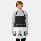 Father’s Day Gift for Dad \ Best Dad Ever エプロン (着用した状態)