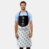 Father’s Day Gift for Dad \ Best Dad Ever エプロン (着用した状態)