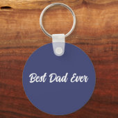 Father’s Day Gift for Dad \ Best Dad Ever キーホルダー (裏面)