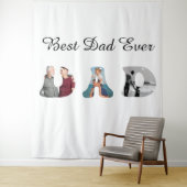 Father’s Day Gift for Dad \ Best Dad Ever タペストリー (インサイチュ)