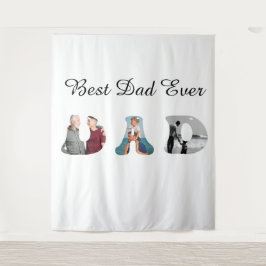 Father’s Day Gift for Dad \ Best Dad Ever タペストリー