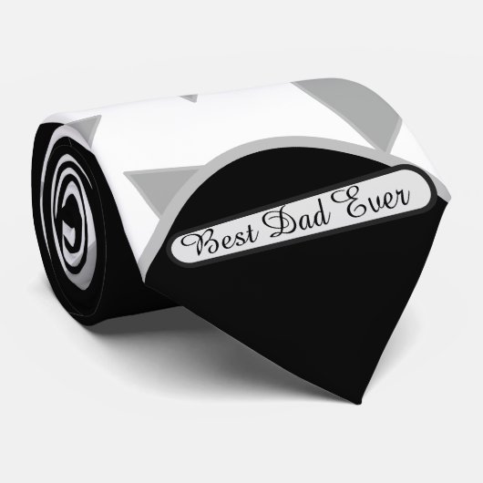 Father’s Day Gift for Dad \ Best Dad Ever ネクタイ (ロール)