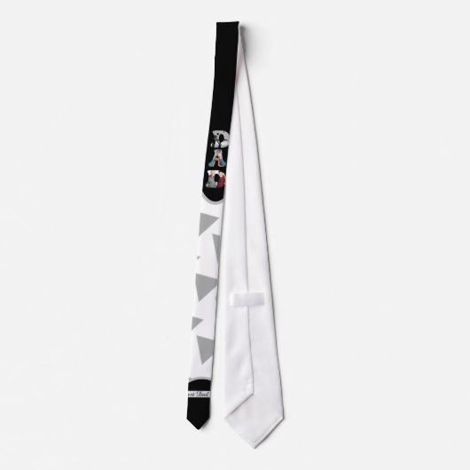 Father’s Day Gift for Dad \ Best Dad Ever ネクタイ (裏面)