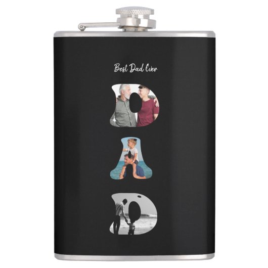 Father’s Day Gift for Dad \ Best Dad Ever フラスク (正面)