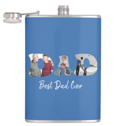 Father’s Day Gift for Dad \ Best Dad Ever フラスク (オープン)
