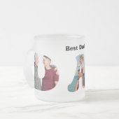 Father’s Day Gift for Dad \ Best Dad Ever フロストグラスマグカップ (正面左)