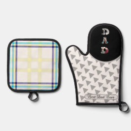 Father’s Day Gift for Dad \ Best Dad Ever 鍋つかみ&鍋敷きセット