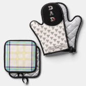 Father’s Day Gift for Dad \ Best Dad Ever 鍋つかみ&鍋敷きセット (正面/裏面)