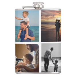 Father’s Day Gift for Dad | Custom Photo フラスク