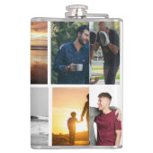 Father’s Day Gift for Dad | Custom Photo フラスク (裏面)