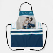 Father’s Day Gift for Supper Dad エプロン (正面)