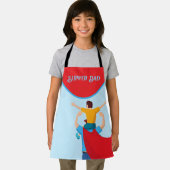 Father’s Day Gift for Supper Dad エプロン (インサイチュ)