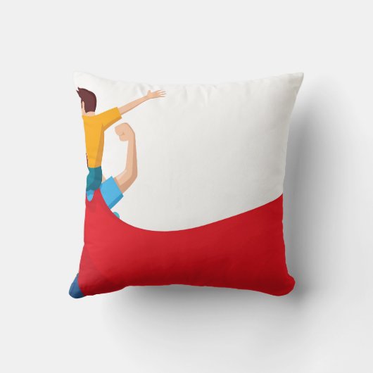 Father’s Day Gift for Supper Dad クッション (裏面)