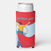 Father’s Day Gift for Supper Dad スリム缶クーラー (Seltzer正面)