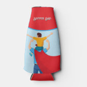 Father’s Day Gift for Supper Dad ボトルクーラー (正面)