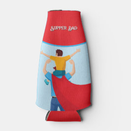 Father’s Day Gift for Supper Dad ボトルクーラー