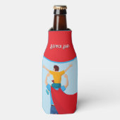 Father’s Day Gift for Supper Dad ボトルクーラー (ボトル正面)