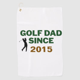 Father’s Day Golf Dad Since Year Design ゴルフタオル