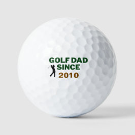 Father’s Day Golf Dad Since Year Design ゴルフボール