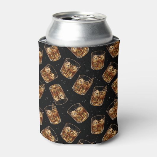 Father’s Day Whiskey Lover Can Cooler for Dad 缶クーラー (缶正面)