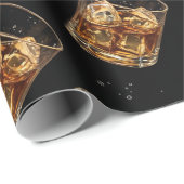 Father’s Day Whiskey Lover Wrapping Paper for Dad ラッピングペーパー (ロールコーナー)