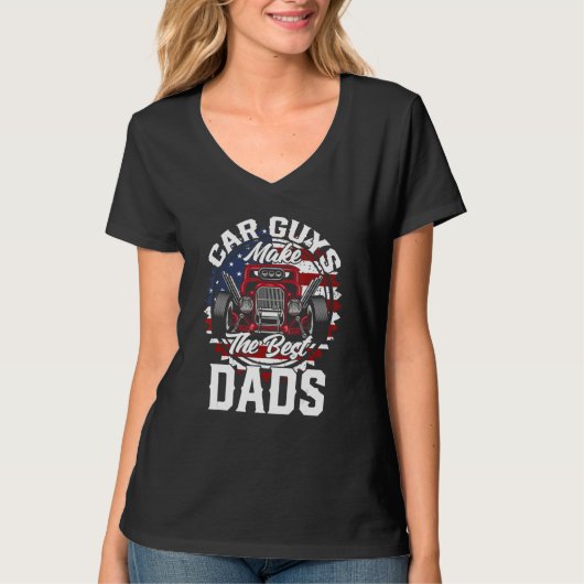 Father s Day Wild Custom Hot Rod Tシャツ (正面)