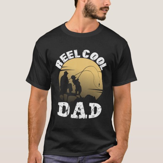 Father Son Fishing Cool Dad Best Dad Son Fishing Tシャツ (正面)