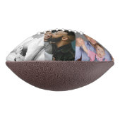 Father & Son Photo Design with Black Initial アメリカンフットボール (回転90)