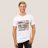 FATHER — Tシャツという言葉よりも トライブレンドTシャツ (正面全面)