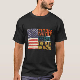 Father The Guide The Man The Legend Tシャツ