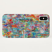 Father Time iPhoneケース Case-Mate iPhoneケース (裏面(横))